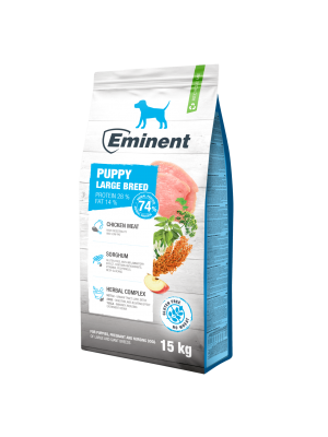 Eminent Puppy LARGE Breed 28/14 15kg MAŁA GRANULA (ulepszona receptura)